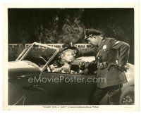 2g533 MAISIE WAS A LADY 8x10 still '41 sexy Ann Sothern tries to talk her way out of a ticket!