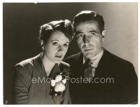 2g537 MALTESE FALCON deluxe 7.25x9.5 still '41 Humphrey Bogart & Mary Astor moody c/u by Longworth!