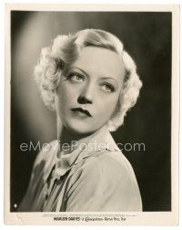 2g551 MARION DAVIES 8x10 still '30s serious head & shoulders portrait with her head turned!