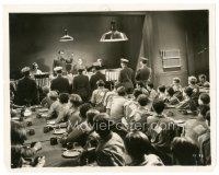 2g563 MAYOR OF HELL 8x10 still '33 James Cagney speaks to reform school students in cafeteria!