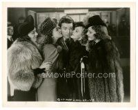 2g581 MR. SMITH GOES TO WASHINGTON 8x10 still '39 James Stewart is greeted by sexy socialites!