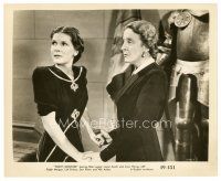 2g597 NIGHT MONSTER 8x10 still R49 scared Irene Hervey & Fay Helm hold hands by suit of armor!