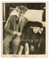 2g602 NOW OR NEVER 8x10 still '21 great image of Harold Lloyd with cute little Anna Mae Bilson!