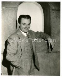 2g605 OKLAHOMA KID 7.5x9.5 still '39 great portrait of James Cagney in suit & tie by Welbourne!
