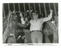 2g612 OMEGA MAN 8x10 still '71 close up of Charlton Heston being attacked by bad guy!