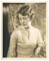 2g627 PATSY RUTH MILLER deluxe 8x10 still '30s waist-high portrait looking down wearing great dress