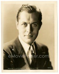 2g670 ROBERT MONTGOMERY 8x10 still '30s young head & shoulders portrait with an intense look!