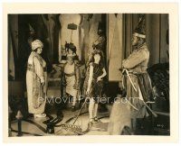 2g713 SLIM PRINCESS 8x10 still '20 great image of Mabel Normand w/ guys in wild costumes, fantasy!