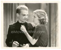 2g760 TAXI 8x10 still '32 worried Loretta Young stares at James Cagney loading gun!
