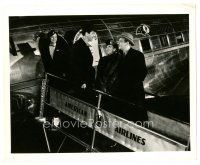 2g788 TOO MANY HUSBANDS 8x10 still '40 Arthur, MacMurray & Douglas boarding plane by Lippman!