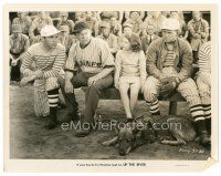 2g805 UP THE RIVER 8x10 still '30 super scarce John Ford, convicts attend prison baseball game!