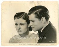 2g846 WITHIN THE LAW 8x10 still '39 great romantic close up of Ruth Hussey & Tom Neal!
