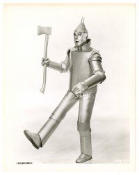 2g847 WIZARD OF OZ 8x10 still R49 best full-length portrait of Jack Haley as The Tin Man with axe!