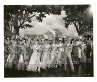 2g852 YANKEE DOODLE DANDY 8x10 still '42 James Cagney as Cohan & sexy girls perform title song!