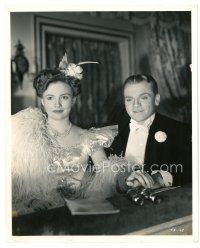 2g851 YANKEE DOODLE DANDY 8x10 still '42 James Cagney & Joan Leslie in balcony by Mac Julien!