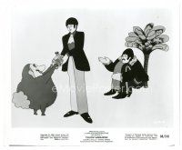 2g854 YELLOW SUBMARINE 8x10 still '68 cartoon image of Beatles Paul McCartney & John Lennon!