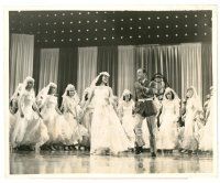 2g858 YOU'LL NEVER GET RICH 8x10 still '41 bride Rita Hayworth dancing w/ Fred Astaire in uniform!