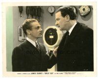 2g029 GREAT GUY color 8x10 still '36 close up of James Cagney talking to James Burke!