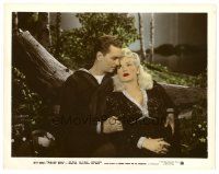 2g049 PIN UP GIRL color 8x10 still '44 romantic close up of sexy Betty Grable & sailor John Harvey!