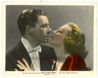2g062 TOP OF THE TOWN color 8x10 still '37 romantic close up of George Murphy & Doris Nolan!