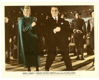 2g065 YANKEE DOODLE DANDY color-glos 8x10 still '42 c/u of James Cagney & Frances Langford singing!