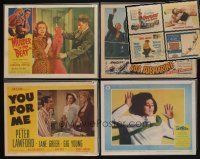 2h032 LOT OF 97 LOBBY CARDS '39 - '84 Island of Terror, Outcast of the Islands & more!