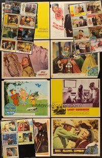 2h034 LOT OF 84 LOBBY CARDS '36 - '92 Bowery Boys, Cheech & Chong, Jerry Lewis & much more!