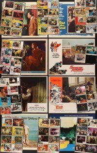 2h035 LOT OF 81 LOBBY CARDS '40s-90s many different images from a variety of genres!