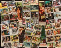 2h042 LOT OF 52 LOBBY CARDS '60s-80s James Bond, Woody Allen, horror, sci-fi & much more!
