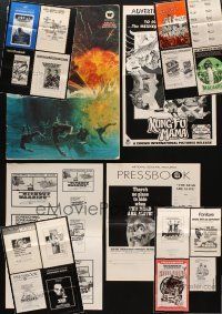 2h063 LOT OF 20 FOLDED UNCUT PRESSBOOKS '45 - '82 Beyond the Poseidon Adventure & more!
