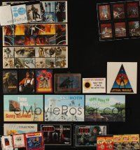 2h172 LOT OF 32 STAR WARS MEMORABILIA ITEMS '83 - '02 trading cards, stickers, portfolio & more!