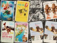 2h209 LOT OF 9 UNFOLDED SPECIAL POSTERS '66 - '89 Easy Rider, Little Mermaid, Paint Your Wagon