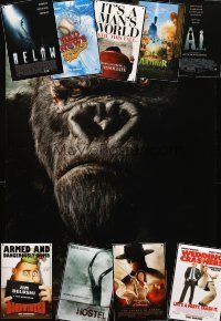 2h246 LOT OF 31 UNFOLDED DOUBLE-SIDED ONE-SHEETS '96 - '07 King Kong, Hostel & much more!