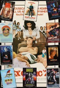2h256 LOT OF 20 UNFOLDED ONE-SHEETS '67 - '93 Sex Clinic '74, Hellraiser, Robocop & more!