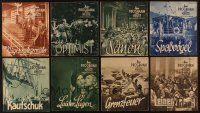 2h082 LOT OF 8 GERMAN PROGRAMS '30s many different images from a variety of movies!