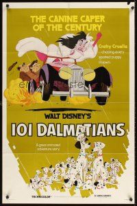 2j632 ONE HUNDRED & ONE DALMATIANS 1sh R79 most classic Walt Disney canine family cartoon!