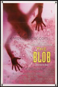 2j128 BLOB 1sh '88 really wild horror image, Chuck Russell sci-fi remake!
