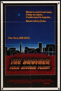 2j153 BROTHER FROM ANOTHER PLANET int'l 1sh '84 John Sayles, alien Joe Morton!
