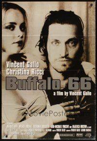 2j156 BUFFALO '66 1sh '98 sexy Christina Ricci & star/director Vincent Gallo!
