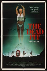 2j269 DEAD PIT 1sh '89 Jeremy Slate, drop in anytime, great sexy horror artwork!