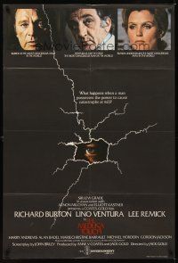 2j559 MEDUSA TOUCH English 1sh '78 Richard Burton is the man with telekinesis!
