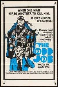 2j617 ODD JOB English 1sh '78 Graham Chapman, English, you'll die laughing!