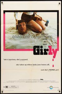 2j391 GIRLY 1sh '70 Vanessa Howard lures bums and hippies to her deranged family!