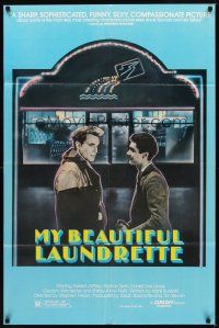 2j586 MY BEAUTIFUL LAUNDRETTE 1sh '85 Daniel Day-Lewis, Gordon Warnecke!