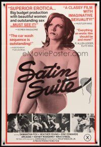 2j734 SATIN SUITE 1sh '79 Samantha Fox, Heather Young, Eric Edwards, sexy images!