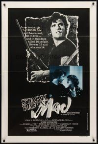 2j814 STARK RAVING MAD 1sh '83 directed by George Hood, you don't need a reason to die!