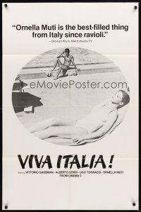 2j927 VIVA ITALIA 1sh '78 I Nuovi mostri, Vittorio Gassman, Italian sex!