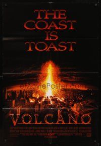 2j931 VOLCANO style A advance 1sh '97 Tommy Lee Jones, Anne Heche, Don Cheadle, the coast is toast!