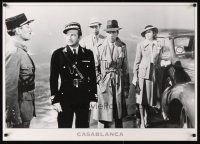 2k576 CASABLANCA English commercial poster '96 Humphrey Bogart, Ingrid Bergman, classic!