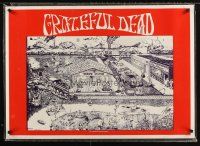 2k579 GRATEFUL DEAD 100 GRATEFUL DEAD SONGS laminated English commercial poster '81 Krugman art!